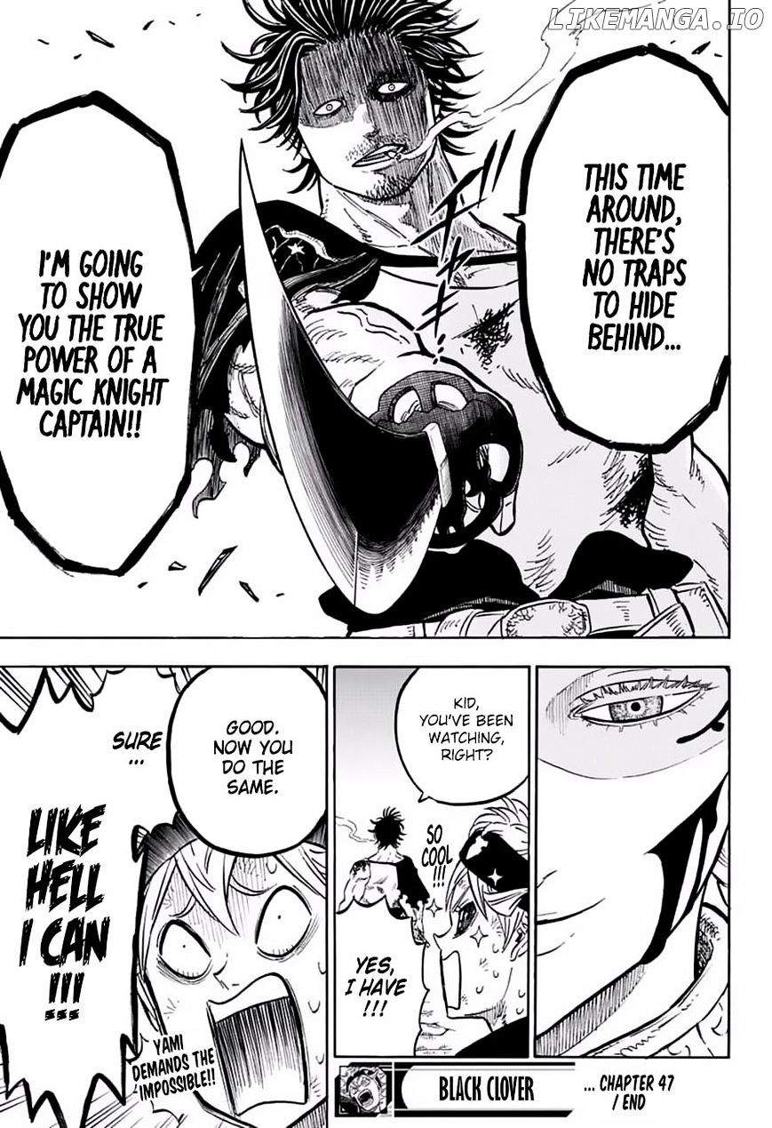 Black Clover chapter 47 image 17